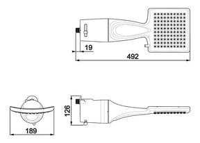 Chuveiro Lorenzetti Loren Shower Ultra 7500w 220v Branco